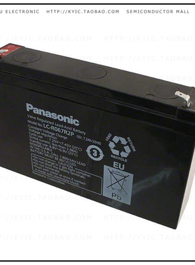 LC-R067R2P【BATTERY LEAD ACID 6V 7.2AH】