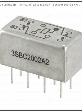 3SBC2002A2【RELAY GEN PURPOS DPDT 2A 26.5VDC】