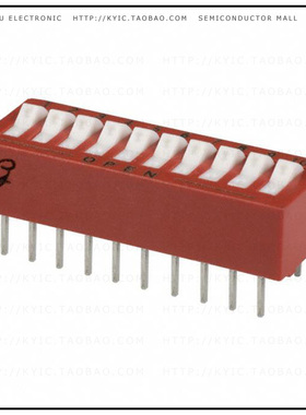 76SB10ST【SWITCH ROCKER DIP SPST 150MA 30V】