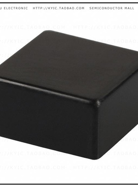 6JBLK【CAP PUSHBUTTON SQUARE BLACK】