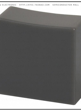 1CDGR【CAP PUSHBUTTON RECT DARK GRAY】