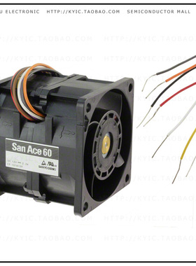 9CRA0612P6J001【FAN 60X56MM 12VDC TACH PWM】