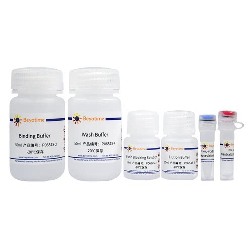 生物素标记蛋白Pull-Down试剂盒(Agarose Resin)  P0654S