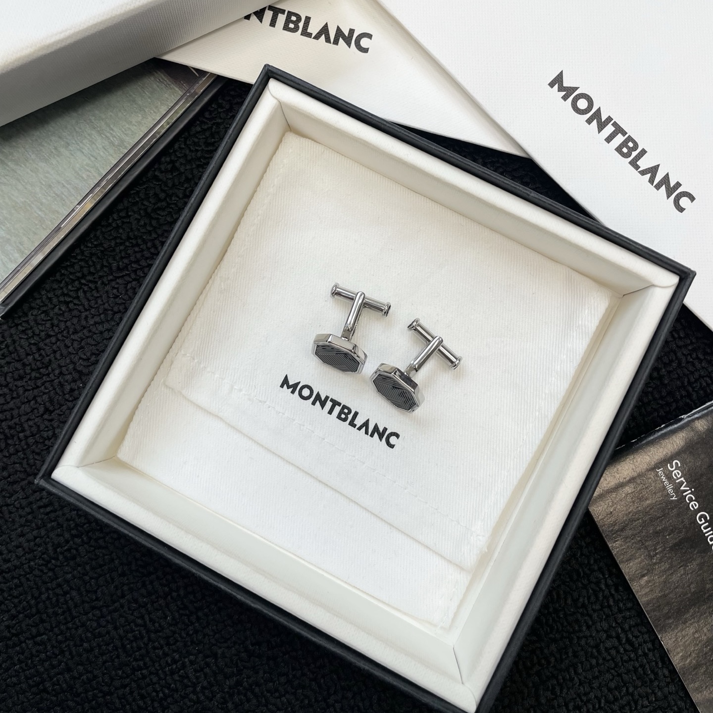 德国正品万宝龙风尚系列3.0男士衬衫扣袖扣袖钉MB130992