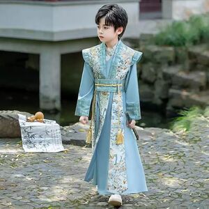 男童2025新款中国风儿童演出服