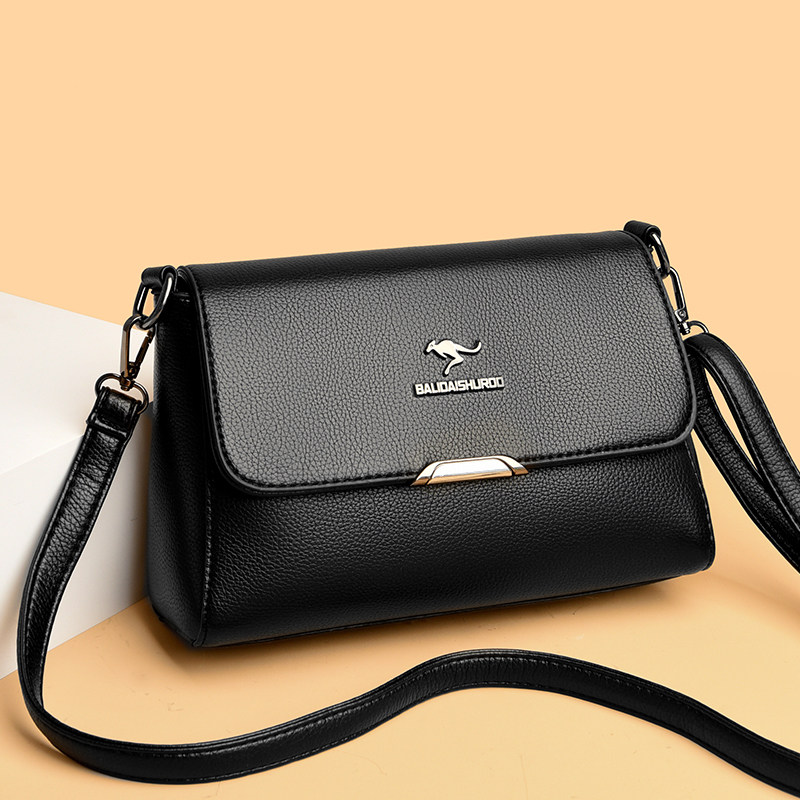 袋鼠真皮牛皮女包2023新款中年女士妈妈包大容量软皮中单肩斜挎包,箱包皮具/热销女包/男包,通用款女包,淘宝优惠券,粉丝福利购,淘宝优惠卷