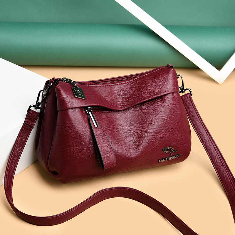 真皮女包包斜挎包2023时尚春夏软皮百搭中老年妈妈包大容量单肩包,箱包皮具/热销女包/男包,通用款女包,淘宝优惠券,粉丝福利购,淘宝优惠卷