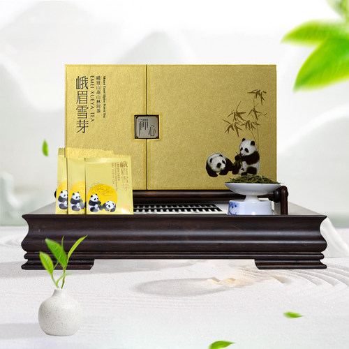 禅心252g明前春茶礼盒装峨眉雪芽