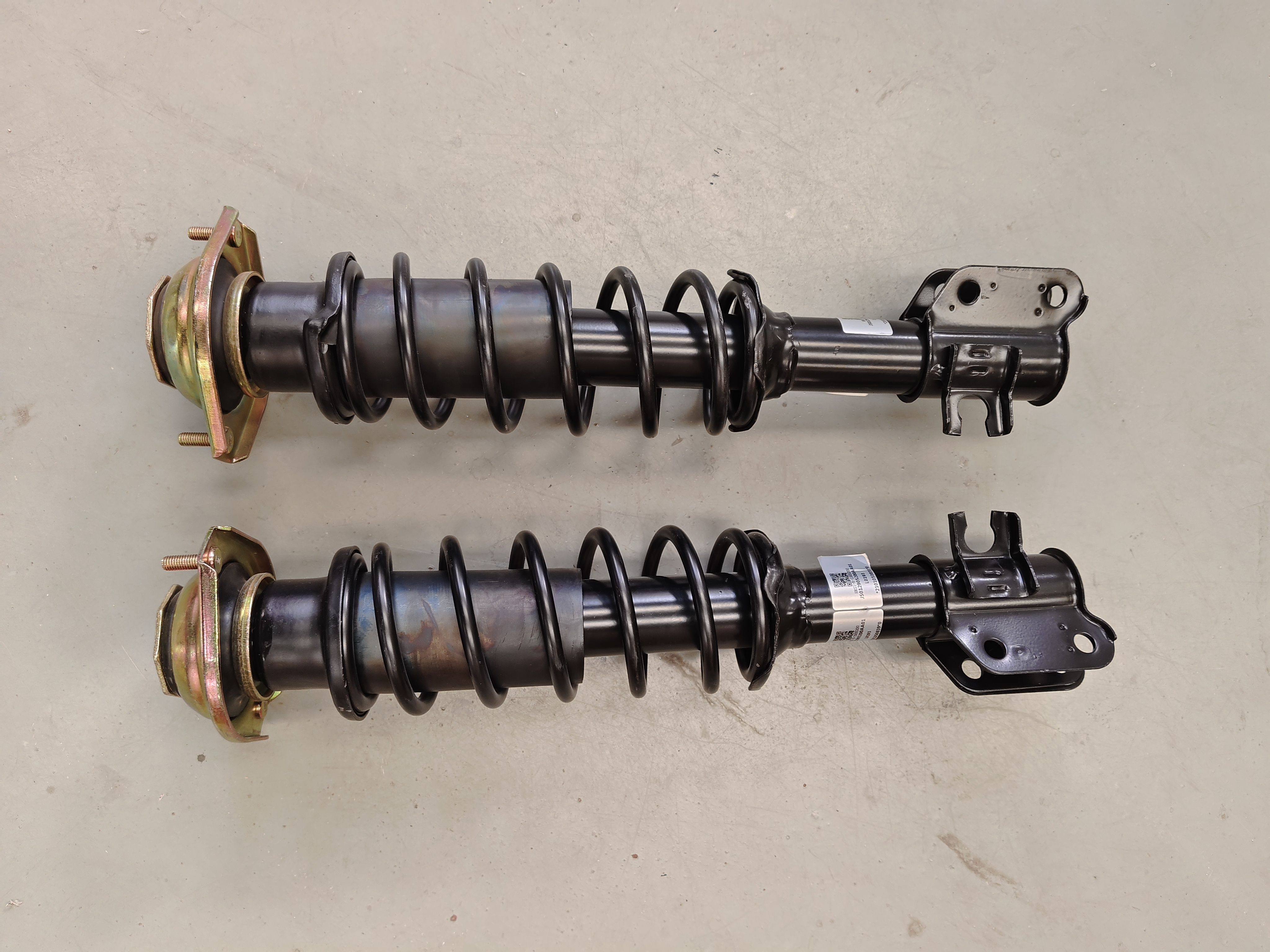 鸿日S1新能源四轮电动汽配件前轮减震器前减震弹簧避震器原厂配件