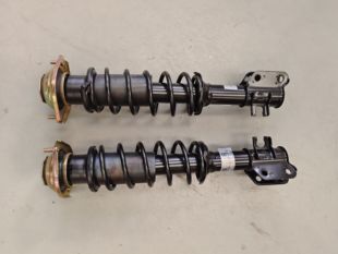 鸿日S1新能源四轮电动汽配件前轮减震器前减震弹簧避震器原厂配件