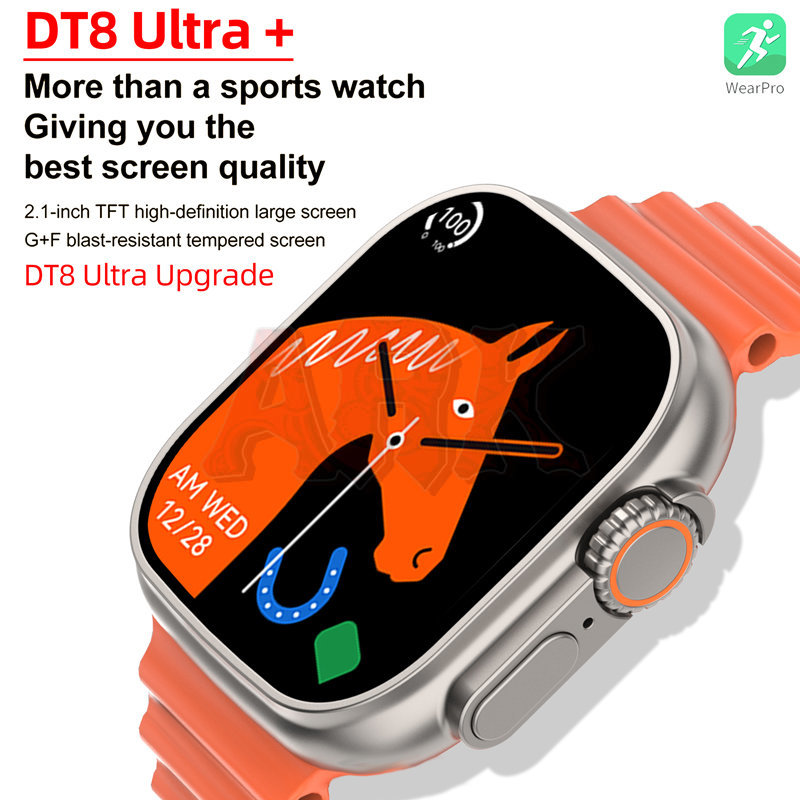NEW DT8 ULTRA+ SMART WATCH TEMPERATURE MONITOR 2.1 INCH HOT