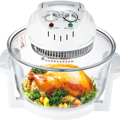 创选玻璃无涂层空气炸锅可视化