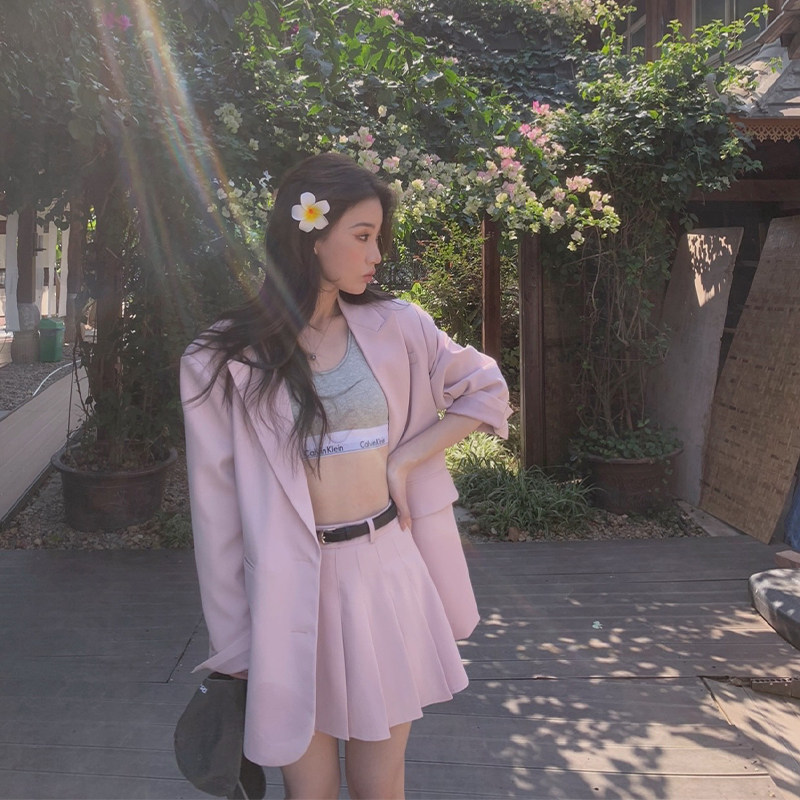 areUshop黑色金属扣皮带