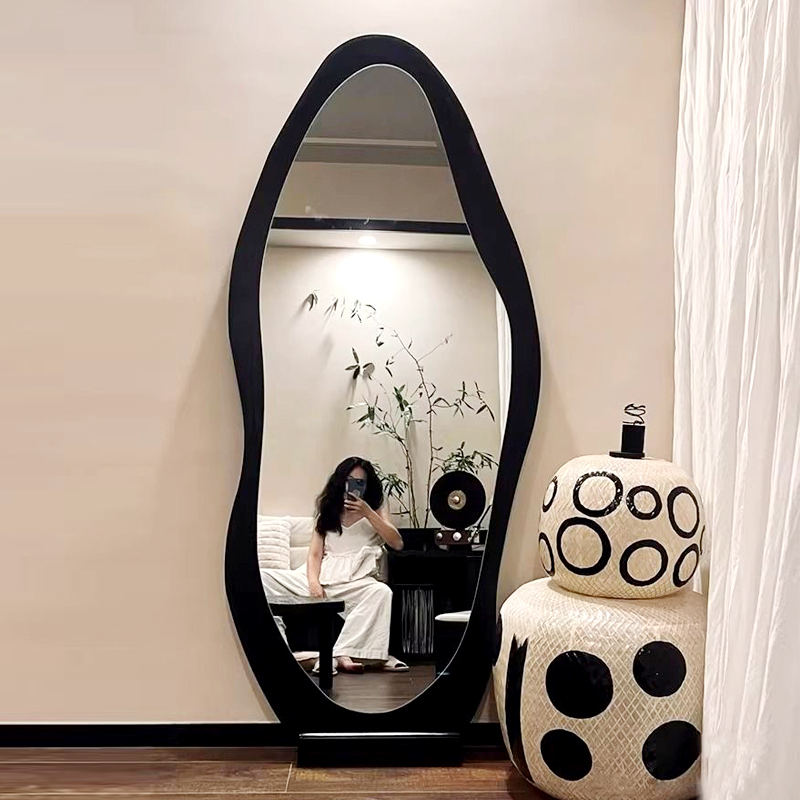 全身镜家用落地镜网红异型镜壁挂