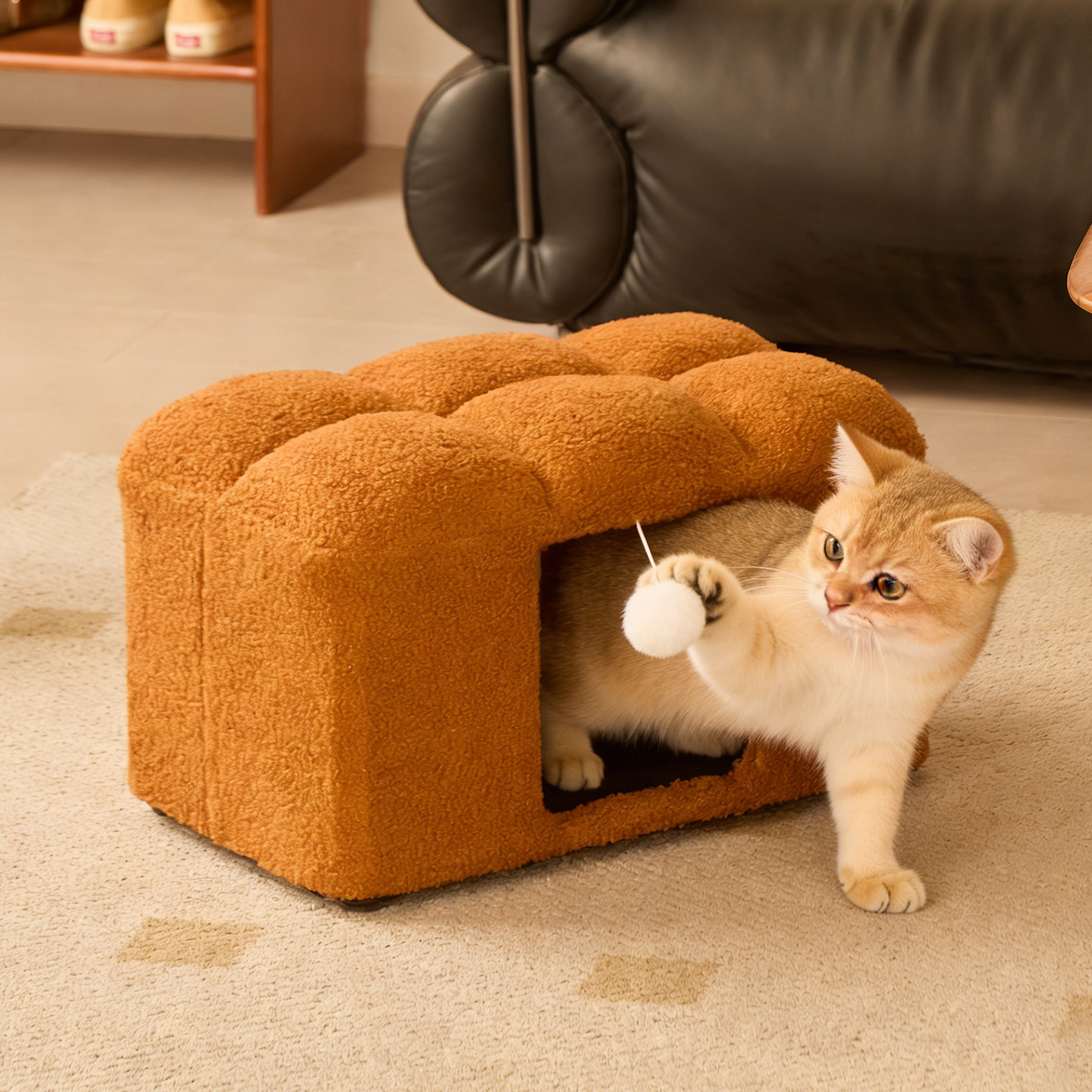 猫窝两用凳子家用超厚矮凳封闭式小幼猫保暖小凳子猫咪温暖小窝凳,宠物/宠物食品及用品,猫窝/屋/帐篷/沙发,淘宝优惠券,粉丝福利购,淘宝优惠卷