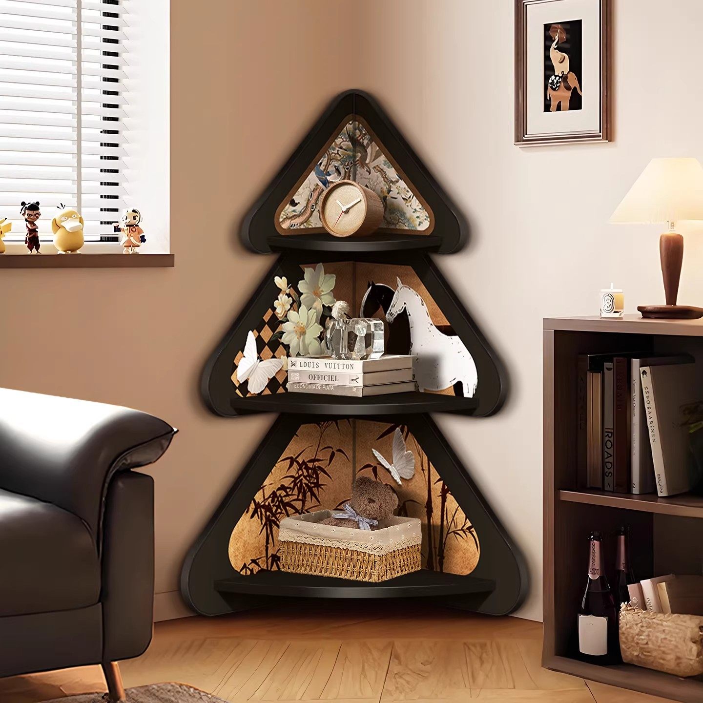 客厅圣诞树玩具收纳架转角置物架儿童书架装饰娃娃玩具储物柜书柜,住宅家具,儿童储物架/收纳架,淘宝优惠券,粉丝福利购,淘宝优惠卷