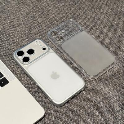 超薄磨砂软壳适用苹果17pm手机壳