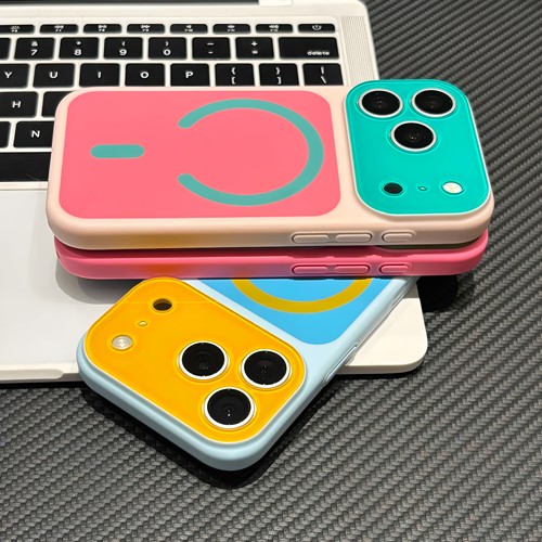 多巴胺磁吸iPhone17ProMax手机壳