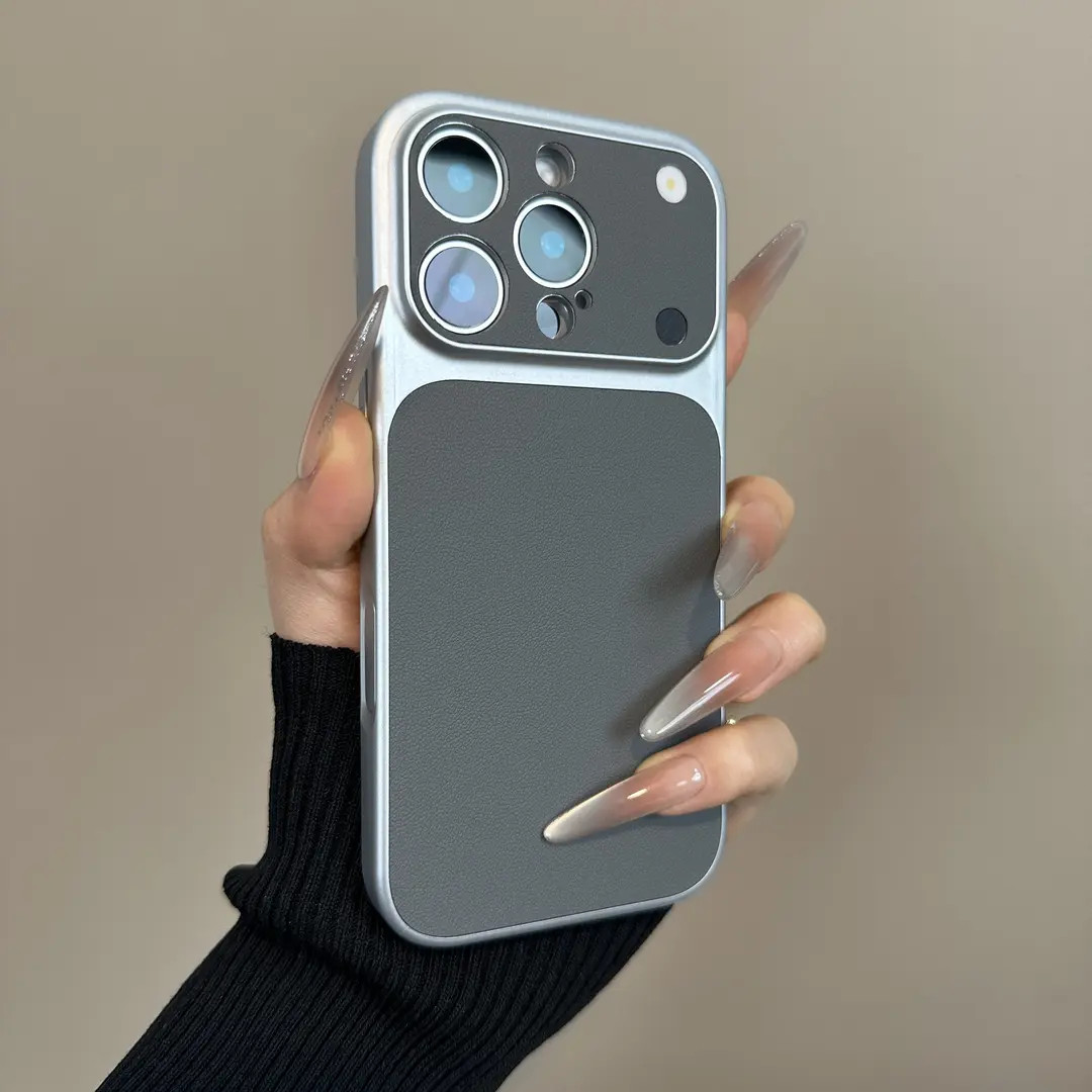 皮纹磨砂防摔壳适用苹果17/16/15秒变17手机壳iphone17promax防摔16promax手机壳秒变17巨好看的男女13外壳