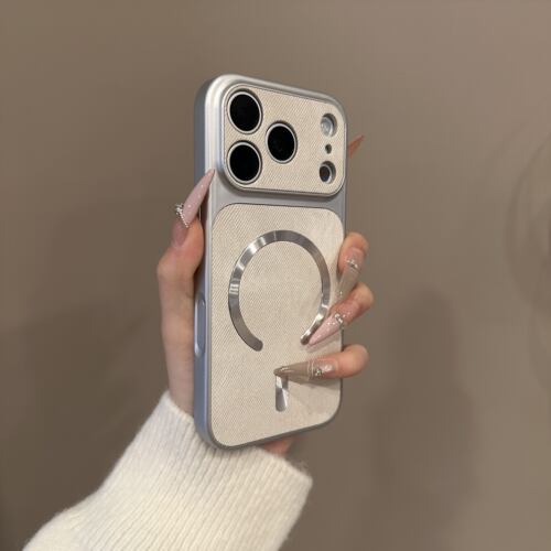 轻奢极光圈磁吸苹果壳大视窗