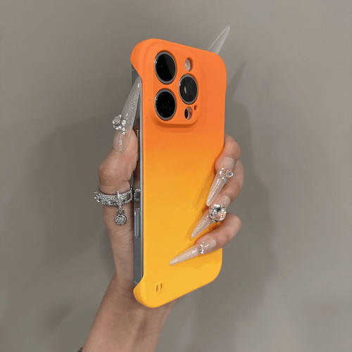 渐变无边框散热透气苹果16手机壳