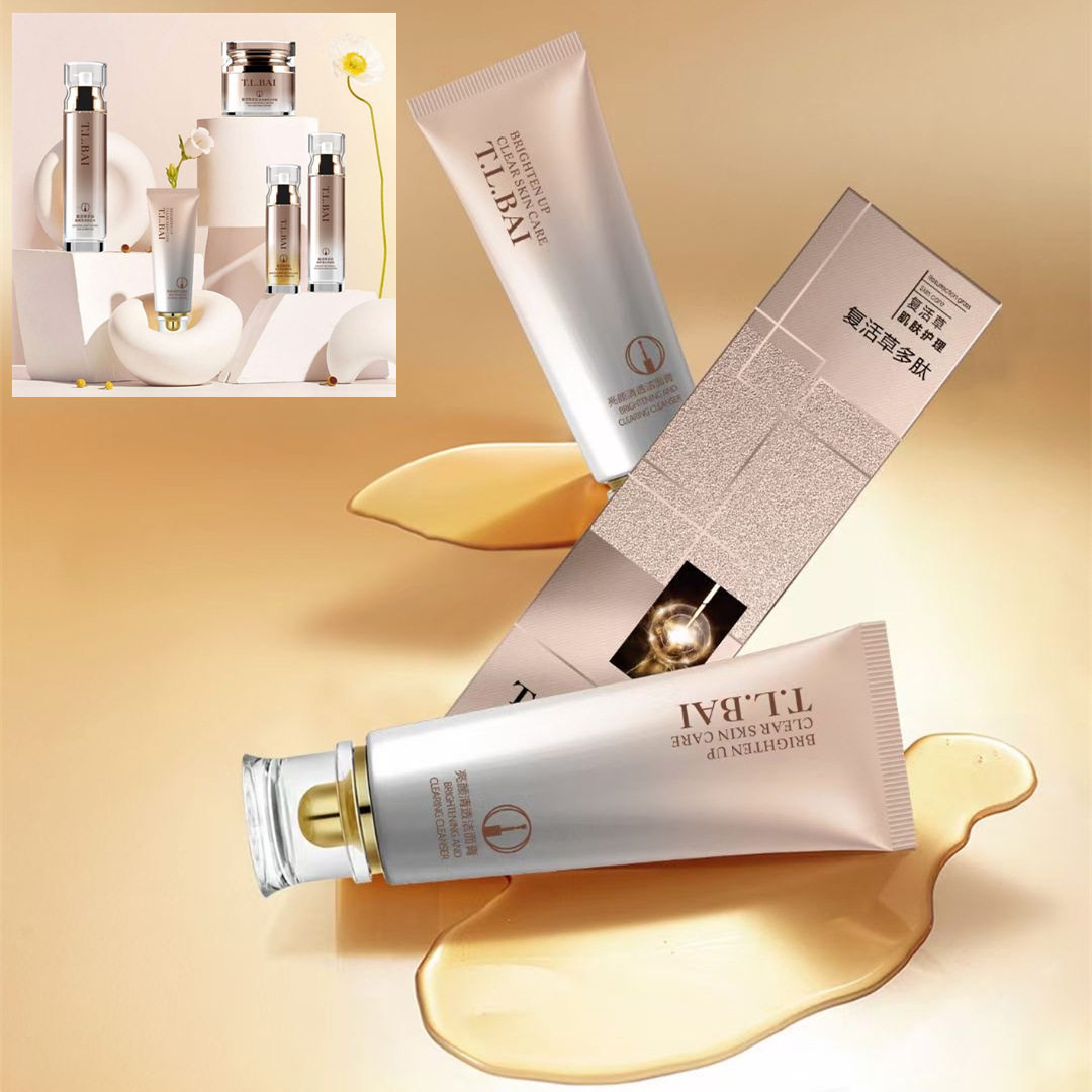 T.L.BAI复活草多肽提亮颜清透洁面膏泡沫洗面奶清洁毛孔保湿卸妆,美容护肤/美体/精油,洁面,淘宝优惠券,粉丝福利购,淘宝优惠卷