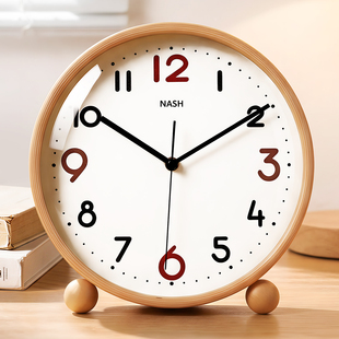 胡桃木钟表挂钟客厅时钟挂墙实木2025新款简约大气高级感装饰挂表
