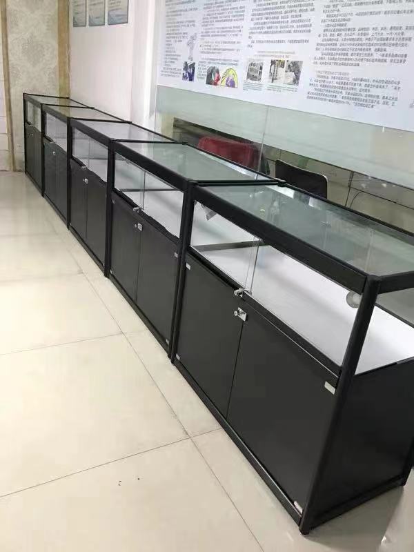 新品便利店饰品柜台首饰玻璃展柜展示柜珠宝柜台手机精品柜货架烟