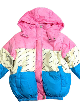 abc秋冬男童女童中大童轻薄款羽绒服中长款