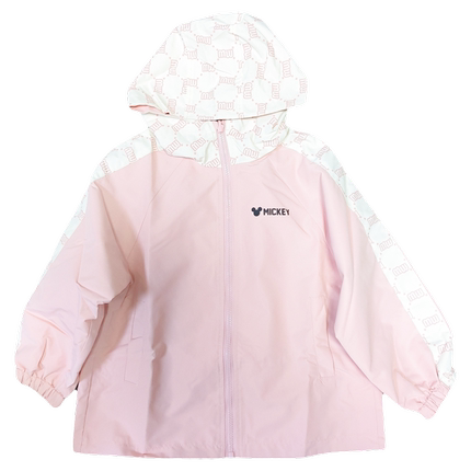 迪秋季女童中大童宽松版外套两面可穿