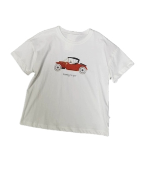 清仓蘑菇灯夏季男童女童短袖T恤上衣