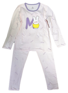 妈咪印象秋季女童中大童家居服套装