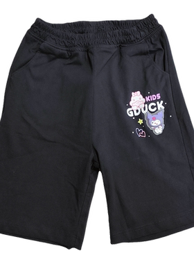 小黄鸭夏季女童库洛米短裤