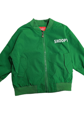 史努比秋季男童外套棒球服