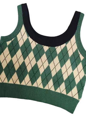 秋冬女童中大童针织马甲