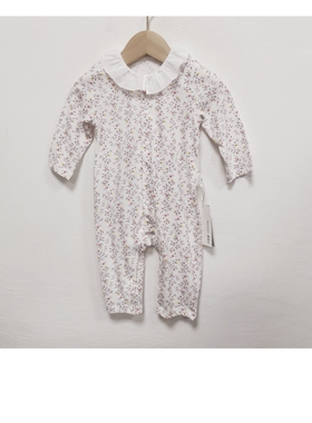 蘑菇灯童装秋季新生儿男宝宝女宝宝长袖哈衣连体衣爬服