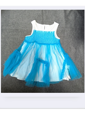 安米莉夏季女童背心裙无䄂连衣裙