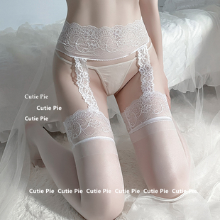 袜女性感火黑色丝袜薄款 连裤 长筒显瘦 吊带袜一体式 cutie：太色气