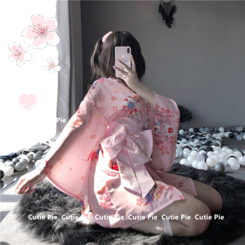 日系性感可爱风睡袍和服