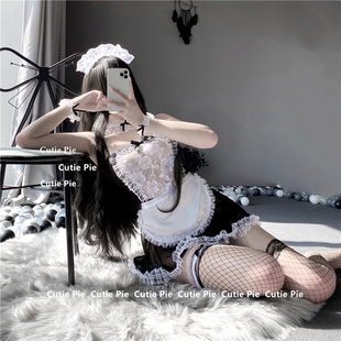 服装 二次元 大佬连衣裙萝莉塔套装 cutie：女仆cos可爱学生女装