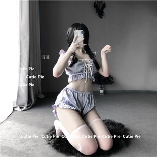 cutie：做你 猫 可爱宫廷风性感露背角色扮演女佣女仆装 制服套装
