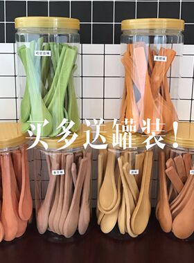巧克力可食用五谷杂粮勺子