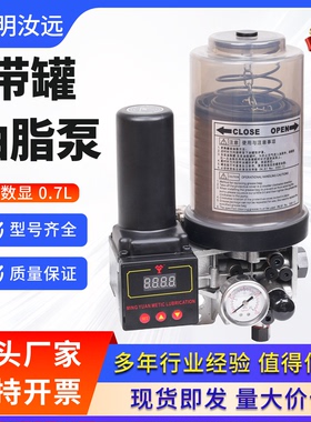 机械手冲床黄油泵油脂润滑泵DBD-070GT毛毛虫220V24V罐装油包