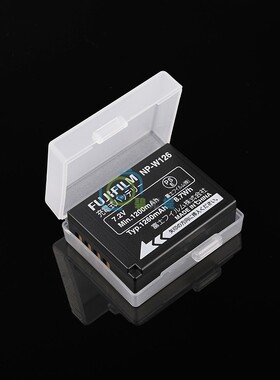 适用富士X-A1 A2 E1 E2 E2S M5 Pro1/2 T1 T10 NP-W126电池收纳盒