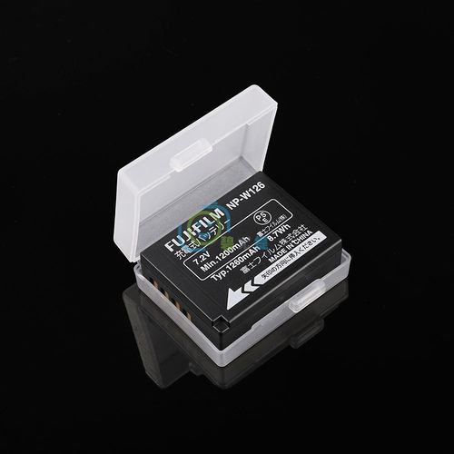 适用富士X-A1 A2 E1 E2 E2S M5 Pro1/2 T1 T10 NP-W126电池收纳盒