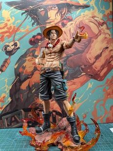 【现货】丈青GK 霸权社 艾斯 限量 雕像