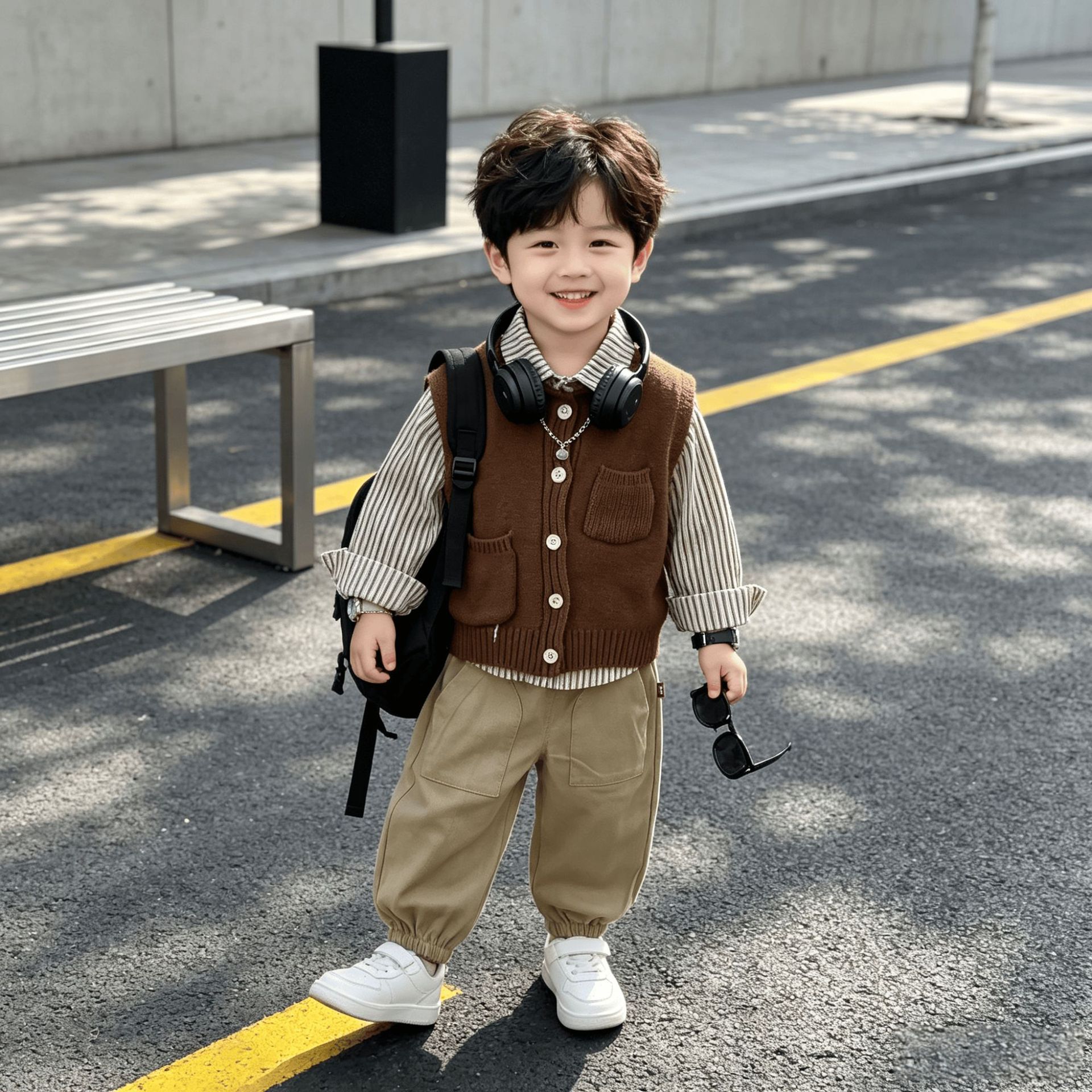 儿童秋装2026新款1-3岁男宝宝纯