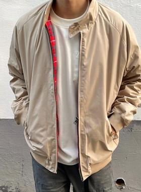 DSRG美式哈灵顿G9夹克cleanfit复古工装卡其立领机车防风休闲外套