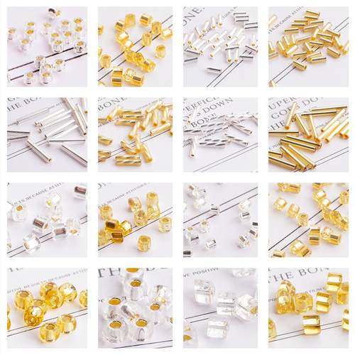 新娘原装toho灌银色管珠圆日本