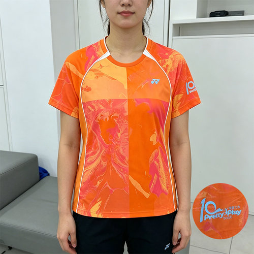 尤尼克斯女款速干透气羽毛球上衣